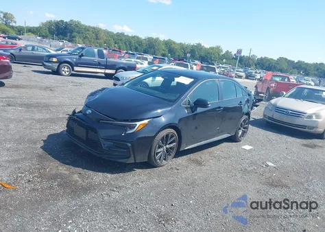 2025 Toyota Corolla Hybrid Se from USA, damaged, VIN JTDBCMFE8S3086671